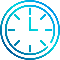 Ícone de um relógio analógico